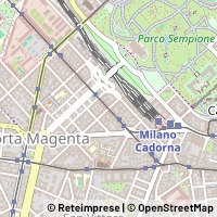 Mapa Milano