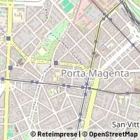 Mapa Milano