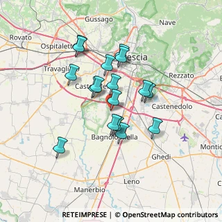 Mappa Via Piemonte, 25020 Poncarale BS, Italia (5.79118)