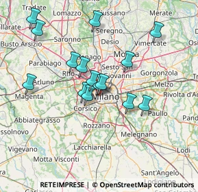 Mappa VIALE DI PORTA VERCELLINA, 20121 Milano MI, Italia (12.92267)