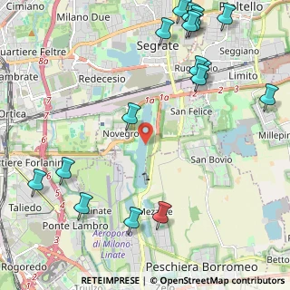 Mappa 20134 Segrate MI, Italia (2.95765)