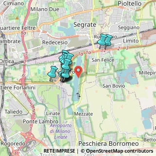 Mappa 20134 Segrate MI, Italia (1.11133)