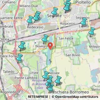 Mappa 20134 Segrate MI, Italia (3.01)