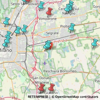 Mappa 20134 Segrate MI, Italia (6.557)