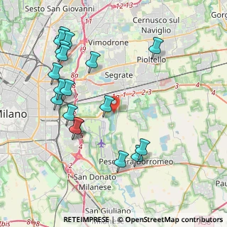 Mappa 20134 Segrate MI, Italia (4.49056)