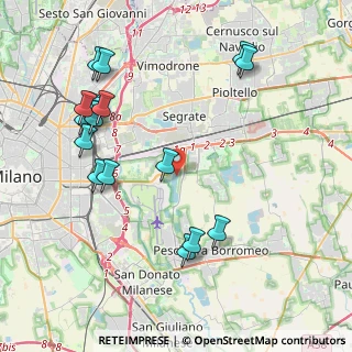 Mappa 20134 Segrate MI, Italia (4.64529)