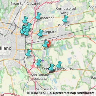 Mappa 20134 Segrate MI, Italia (4.37176)