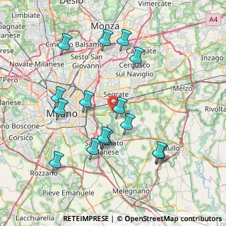 Mappa 20134 Segrate MI, Italia (7.856)
