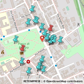 Mappa Via Galliano, 20152 Milano MI, Italia (0.12692)