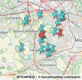 Mappa Via Galliano, 20152 Milano MI, Italia (3.35611)