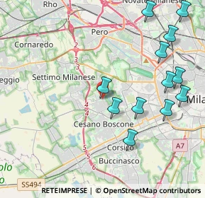 Mappa Via Galliano, 20152 Milano MI, Italia (4.6825)