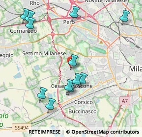 Mappa Via Galliano, 20152 Milano MI, Italia (4.48333)