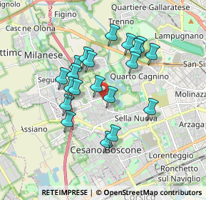 Mappa Via Galliano, 20152 Milano MI, Italia (1.53)