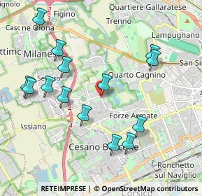 Mappa Via Galliano, 20152 Milano MI, Italia (2.11357)