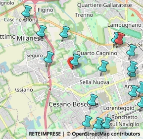 Mappa Via Galliano, 20152 Milano MI, Italia (2.9215)