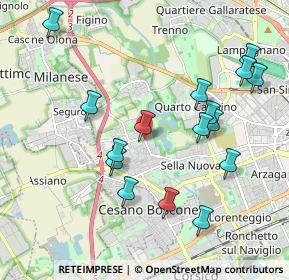 Mappa Via Galliano, 20152 Milano MI, Italia (2.06688)