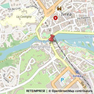 Mappa Corso Costantino Nigra, 2, 10015 Ivrea, Torino (Piemonte)