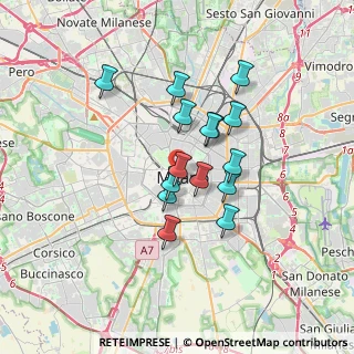 Mappa Via Armorari, 20123 Milano MI, Italia (2.68133)