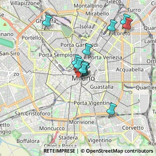 Mappa Via Armorari, 20123 Milano MI, Italia (1.56)