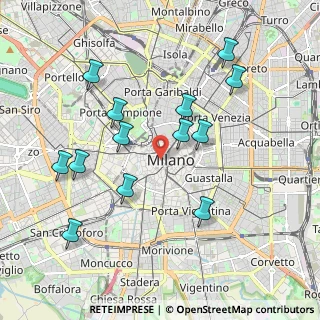 Mappa Via Armorari, 20123 Milano MI, Italia (1.98923)