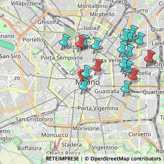 Mappa Piazza Pio XI, 20123 Milano MI, Italia (2.19842)