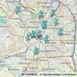 Mappa Via Armorari, 20123 Milano MI, Italia (1.65846)