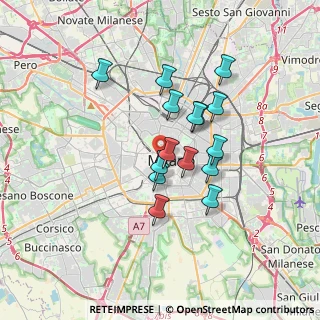 Mappa Via Privata Maria Teresa, 20123 Milano MI, Italia (2.78133)