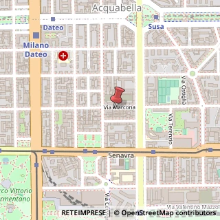 Mappa Via Marcona, 78, 20129 Milano, Milano (Lombardia)