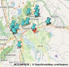 Mappa Viale Biella, 10015 Ivrea TO, Italia (1.9285)