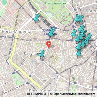 Mappa Galleria Borella Giuseppe, 20123 Milano MI, Italia (0.6565)