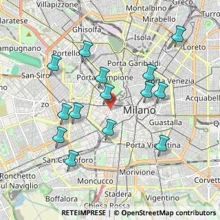 Mappa Galleria Borella Giuseppe, 20123 Milano MI, Italia (1.95714)