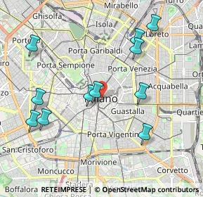 Mappa P.za del Duomo, 20121 Milano MI, Italia (2.12636)