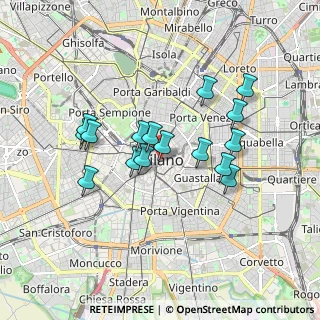 Mappa P.za del Duomo, 20121 Milano MI, Italia (1.52438)