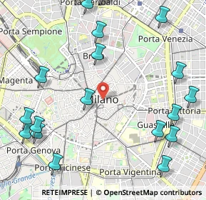 Mappa P.za del Duomo, 20121 Milano MI, Italia (1.457)