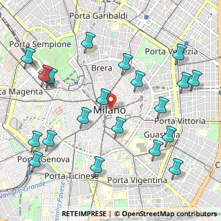 Mappa P.za del Duomo, 20121 Milano MI, Italia (1.244)