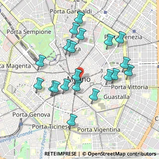 Mappa P.za del Duomo, 20121 Milano MI, Italia (0.9455)