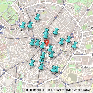 Mappa P.za del Duomo, 20121 Milano MI, Italia (0.428)