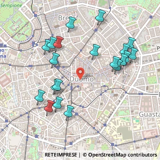 Mappa P.za del Duomo, 20121 Milano MI, Italia (0.558)