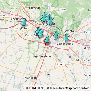 Mappa Via Nicolo Copernico, 25020 Poncarale BS, Italia (6.03167)
