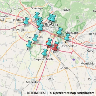 Mappa Via Nicolo Copernico, 25020 Poncarale BS, Italia (6.384)