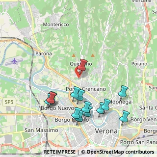 Mappa Via Vittorio Locchi, 37124 Verona VR, Italia (2.16857)