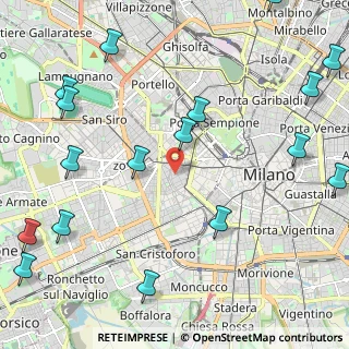 Mappa Via Coluccio Salutati, 20146 Milano MI, Italia (3.05118)