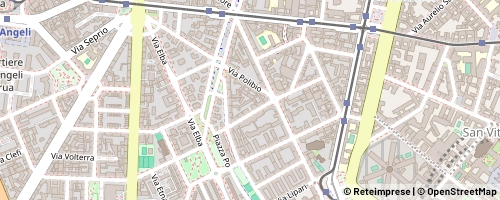 Mappa Milano