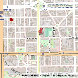 Mappa Viale campania 21, 20133 Milano, Milano (Lombardia)