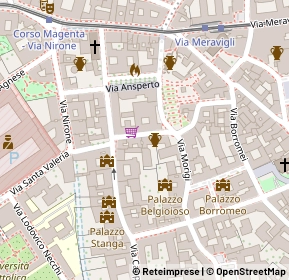 Mappa 20123 Milano MI, Italia (0.1465)