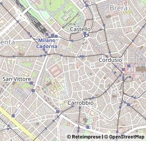 Mappa 20123 Milano MI, Italia (0.5135)