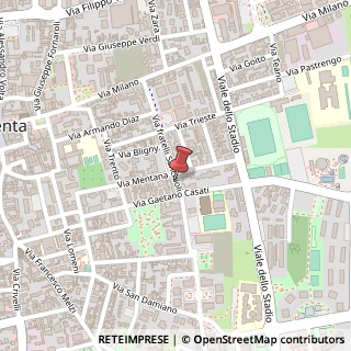 Mappa Via Fratelli Sanchioli, 28, 20013 Magenta, Milano (Lombardia)