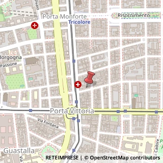 Mappa Via Marcona, 3, 20129 Milano, Milano (Lombardia)
