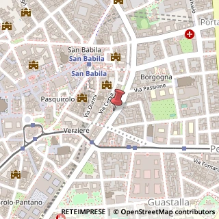 Mappa Via Uberto Visconti di Modrone, 7, 20122 Milano, Milano (Lombardia)