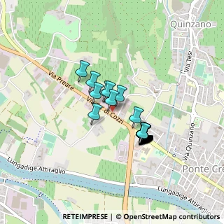 Mappa Via Ca' di Cozzi, 37125 Verona VR, Italia (0.33448)